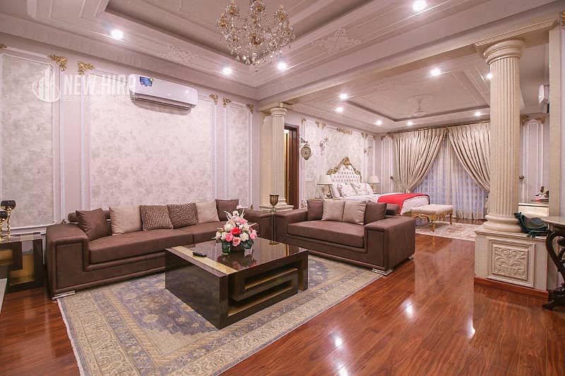 10 MARLA MOST BEAUTIFULL FULY FURNISHED LUXURY MODERN DESIGN HOUSE FOR RENT IN DHA PHASE 5 GOOD LOCATION 12