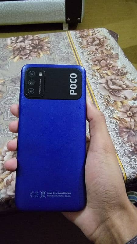 POCO M3 OFFICIAL PTA APPROVED. 6/128 GB . 6000 MaH battery. 1