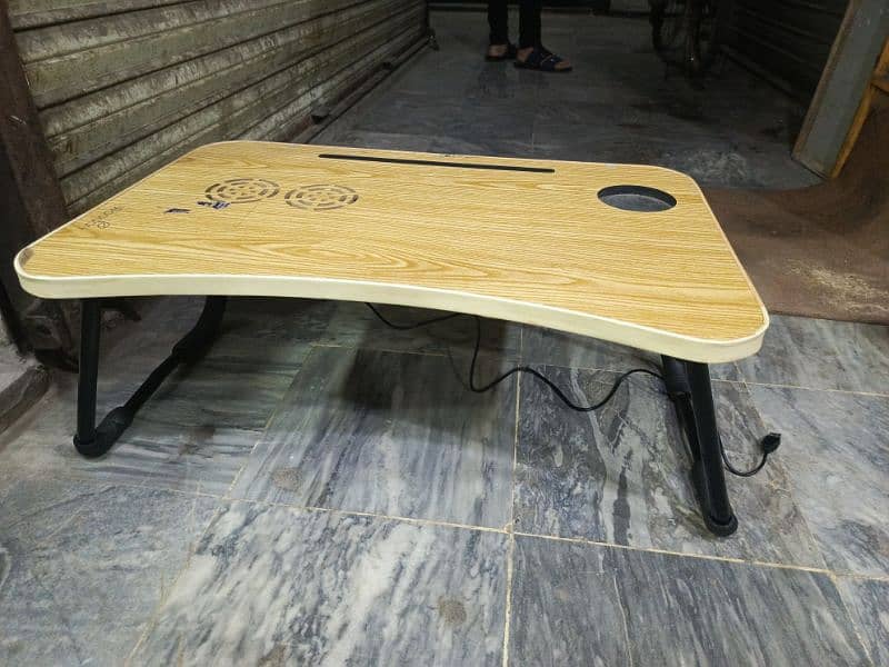 Laptop Table | Foldable wood table 0