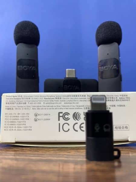 boyalink 3 in 1 wireless mic | boya v20 wireless mic for sale 6