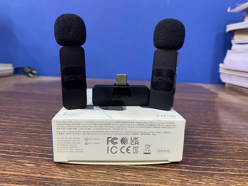 boyalink 3 in 1 wireless mic | boya v20 wireless mic for sale 9