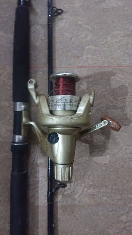 FISHING ROD AND REEL 1