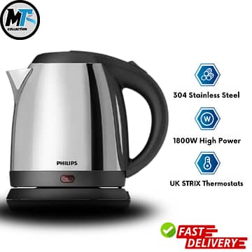 Philip Electric Kettle New Stoke (2.0 Litre) Hot Water Kettle Elegant 2