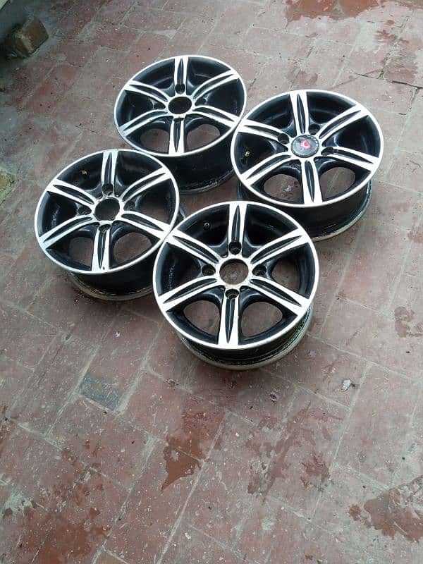 Alloy Wheels R13 " 4