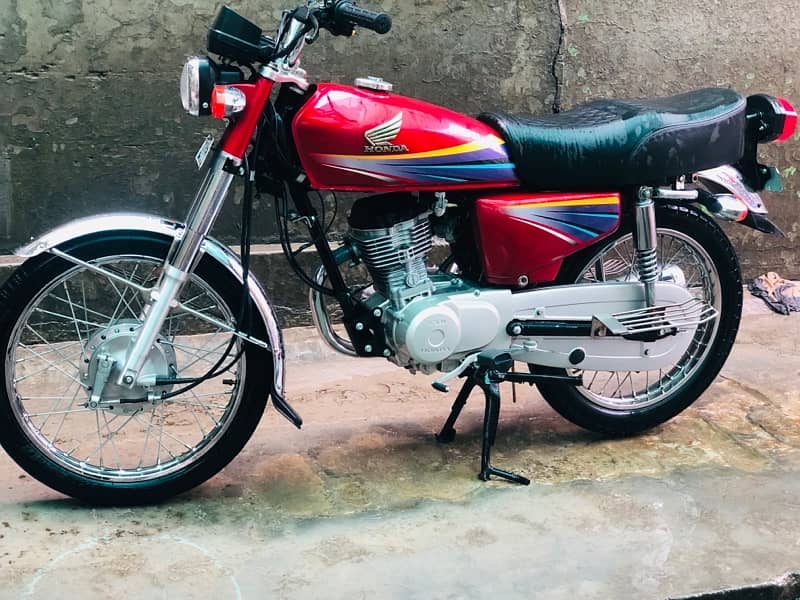 honda 125 tottal ready engine 100% baki condition bi behtren he 0