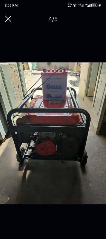 loncin self-start 3000 kv in very good condition 2