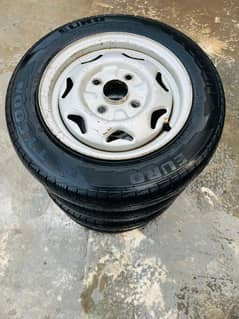 145/80/13 euro rim TYRES urgent sale