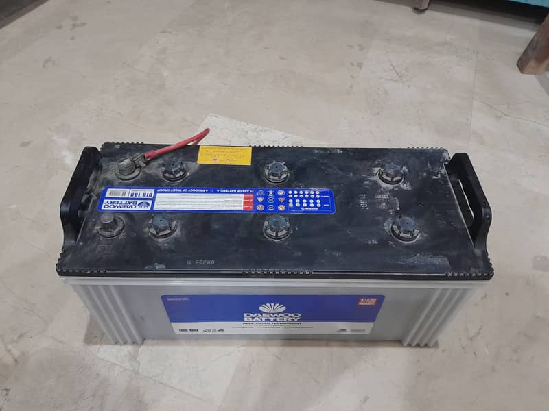 DAEWOO BATTERY DIB 180 (145AH) for Sale 2