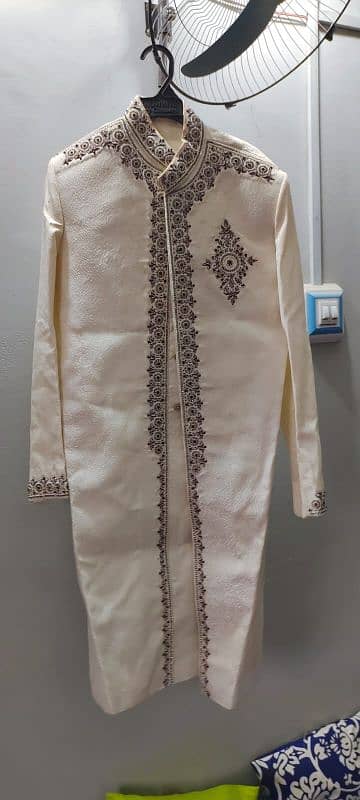 wedding sherwani with khulla and khussa negotiate 3