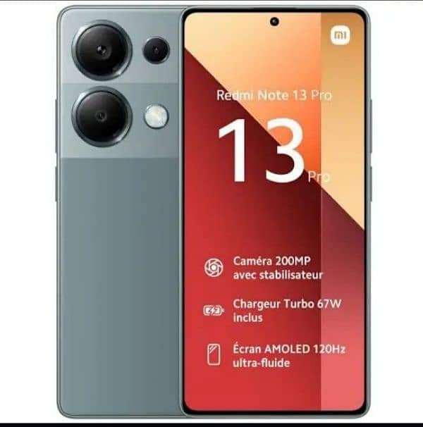 Redmi note 13 Pro 8+8/256 GB content 03056669979 0