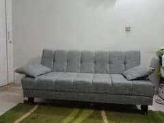 Sofa Cum Bed - Sofa Bed with Cushion - best condition