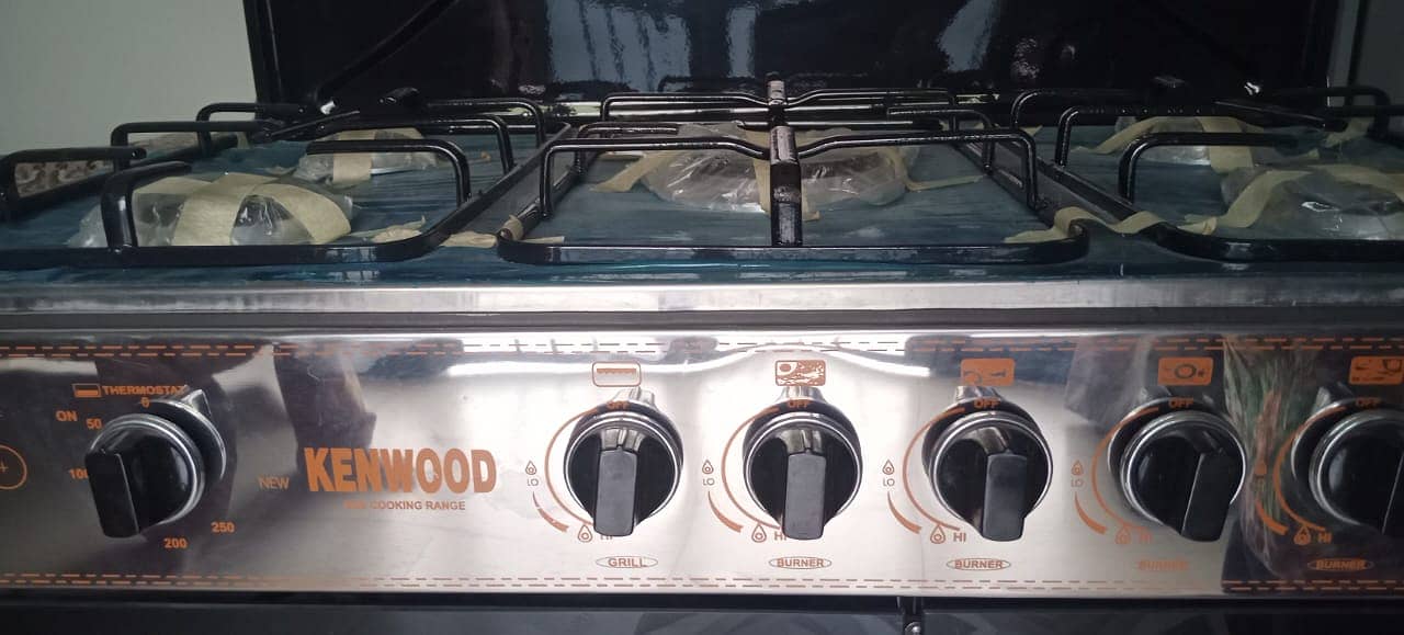 kenwood 5 burner cooking range 100% new 1