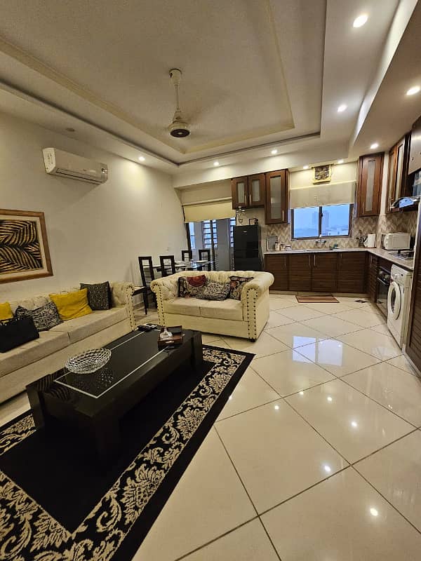 1 Bed Fully Furnished Apartment for Sale in Lahore 11