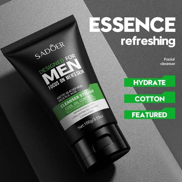 Sadoer Face wash For mens 3