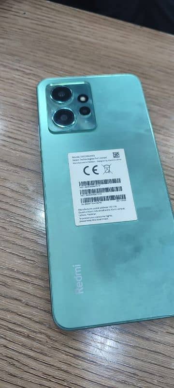 redmi note12 full box 3month wernty lush condition 4