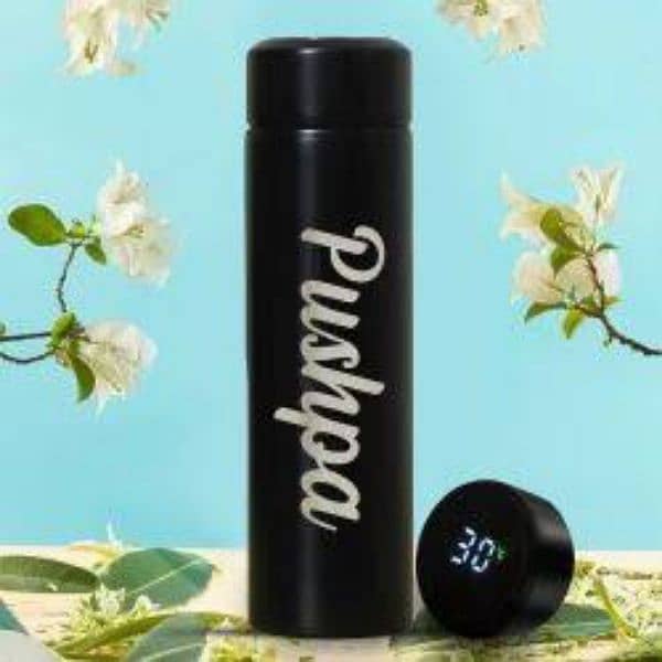 Customize Temperature Water Bottle with name 3