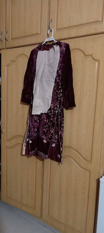 velvet with massuri dress 3