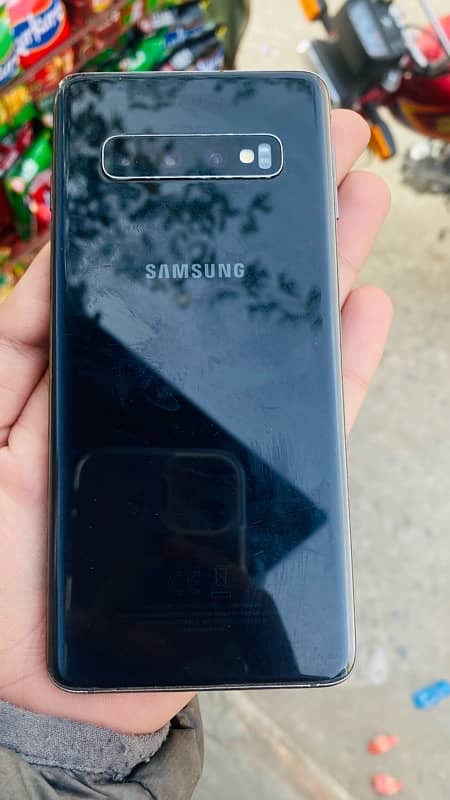 Samsung s10 screen broken and dot 2