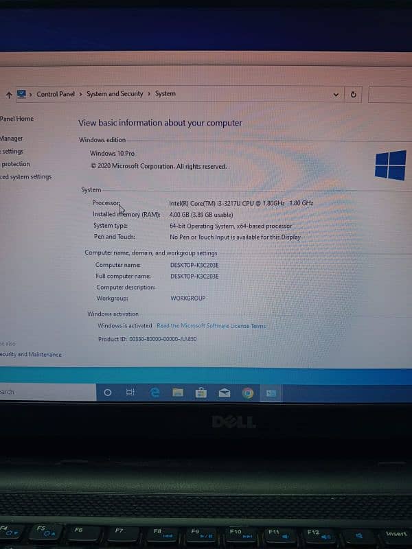 Dell laptop inspiron 3521 0