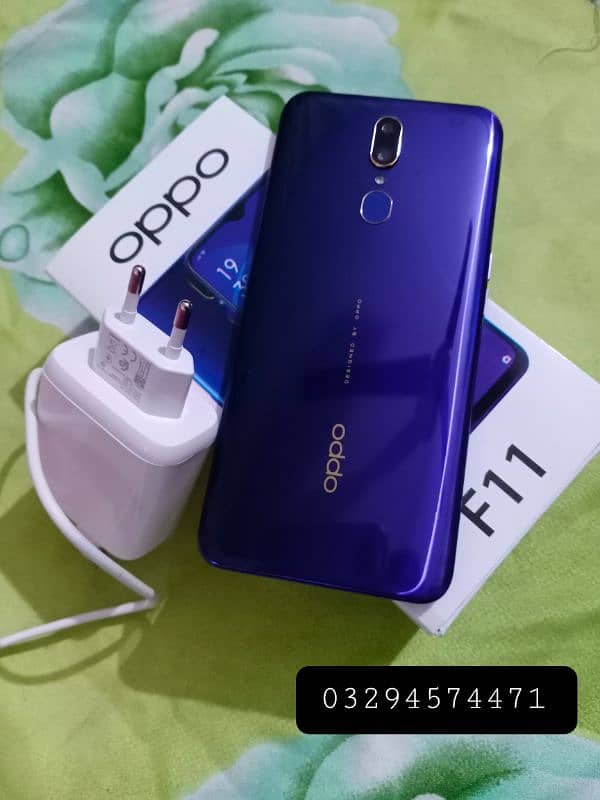 Oppo F11 128GB+6GB Lush Condition, Box With Charger 0