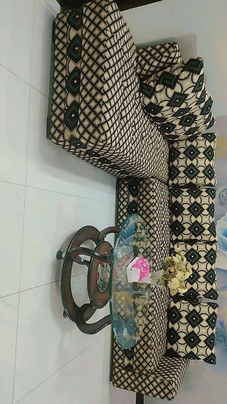 7seater l shaped sofa for urgent sell 1