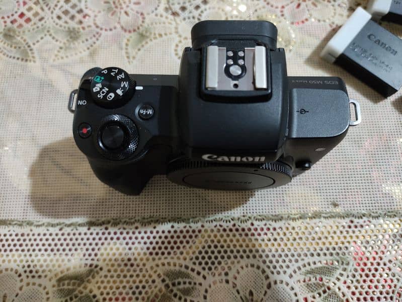 CANON M50 MARK II MIRROR LESS CAMERA (4k video recording) 1