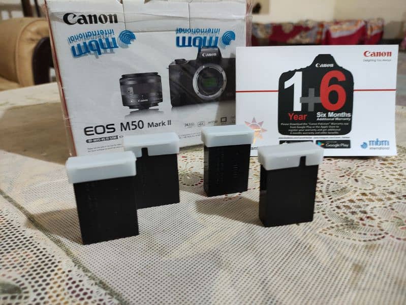 CANON M50 MARK II MIRROR LESS CAMERA (4k video recording) 13