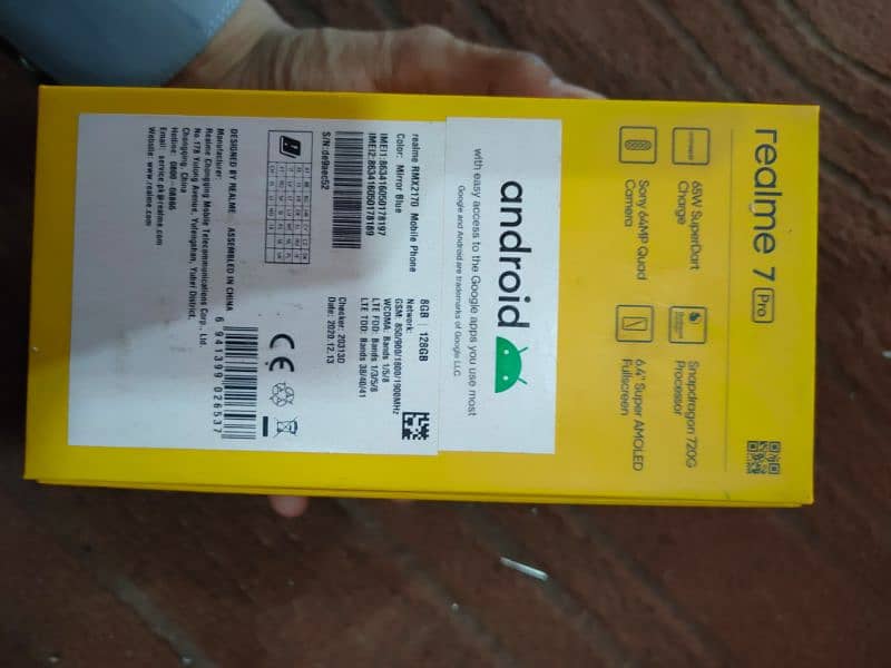 realme 7 pro snapdragon 720G full box 03045544417 1