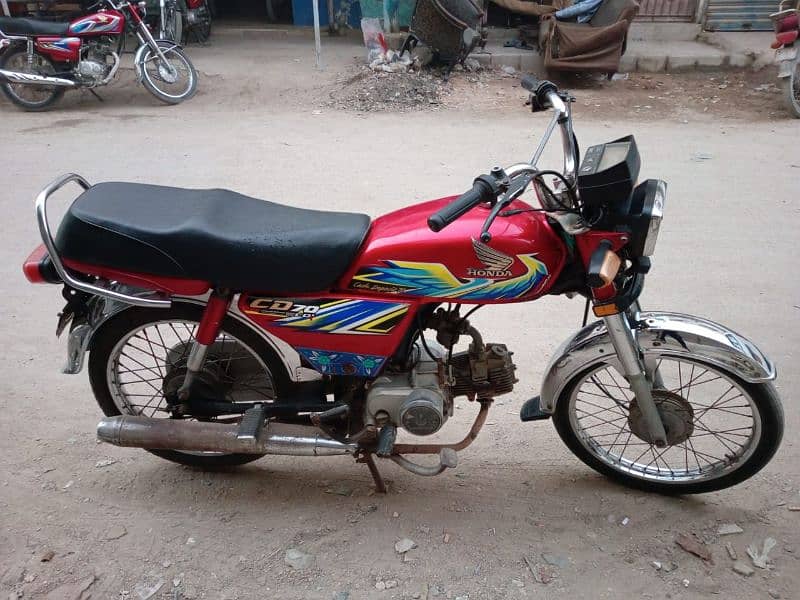 Honda cd70 2021 Karachi 2