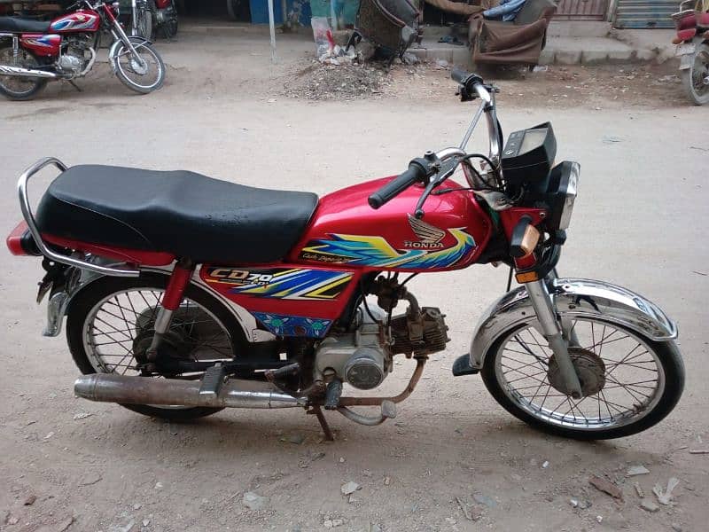 Honda cd70 2021 Karachi 3