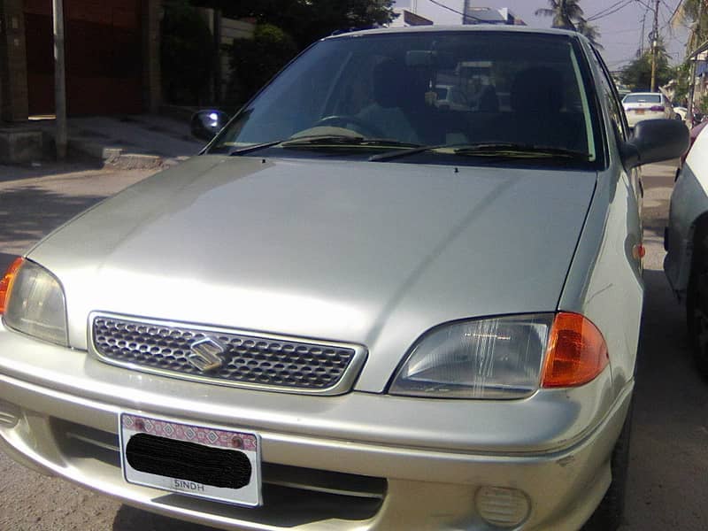 SUZUKI CULTUS VXR MODEL 2003 METALLIC GOLD COLOUR BEHTREEN CONDITION 0