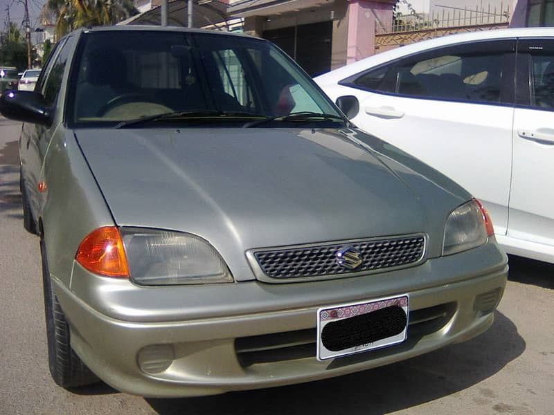 SUZUKI CULTUS VXR MODEL 2003 METALLIC GOLD COLOUR BEHTREEN CONDITION 4