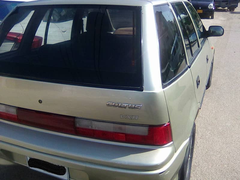 SUZUKI CULTUS VXR MODEL 2003 METALLIC GOLD COLOUR BEHTREEN CONDITION 7