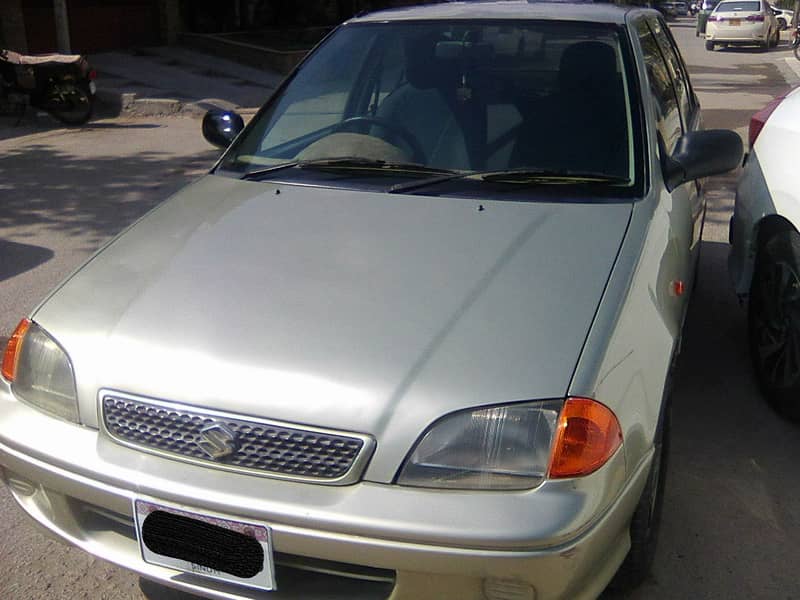 SUZUKI CULTUS VXR MODEL 2003 METALLIC GOLD COLOUR BEHTREEN CONDITION 12