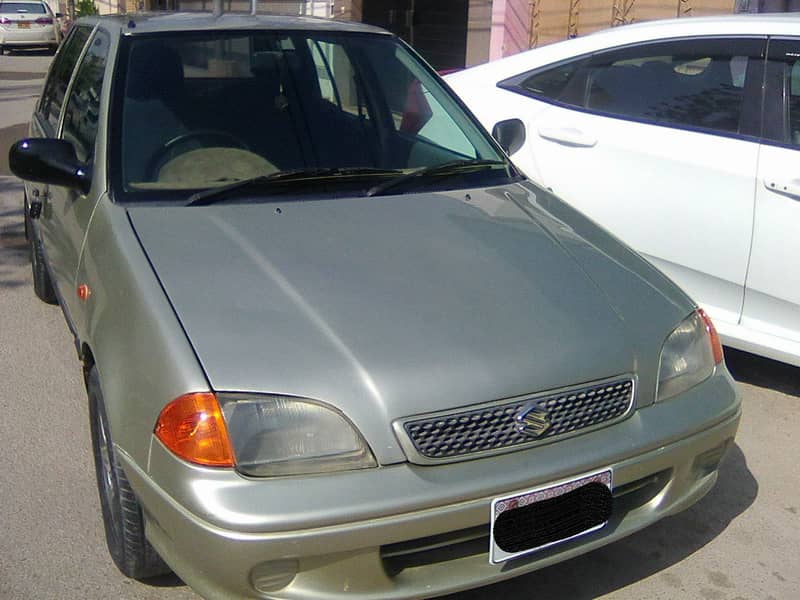 SUZUKI CULTUS VXR MODEL 2003 METALLIC GOLD COLOUR BEHTREEN CONDITION 16