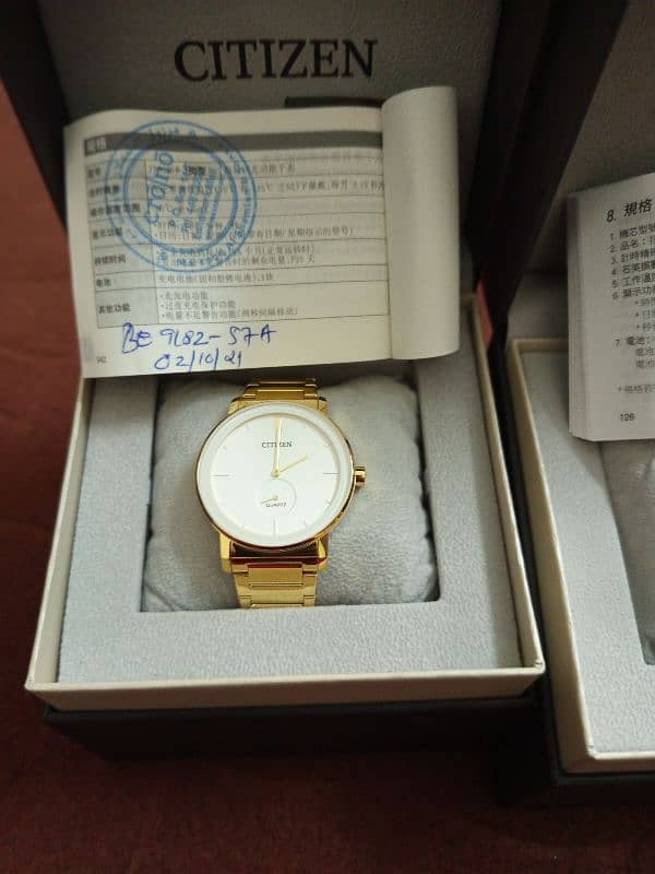 BE9182-57A Style code, Citizen couple watch/ bought from Qatar 1