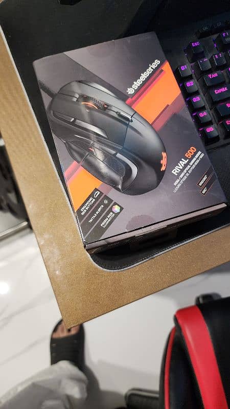 Steelseries Rival 500 15 button gaming mouse 0