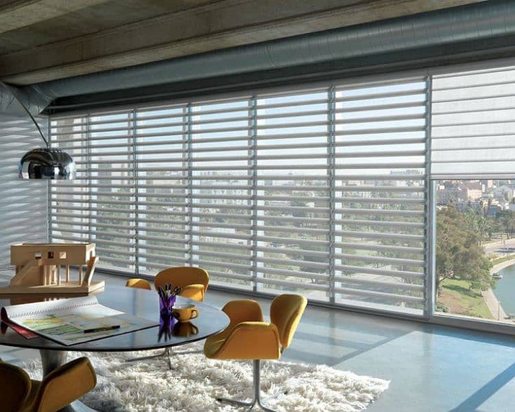 Window Blinds / Zebra, Wooden, Roller, Vertical & Curtain Perdy 1