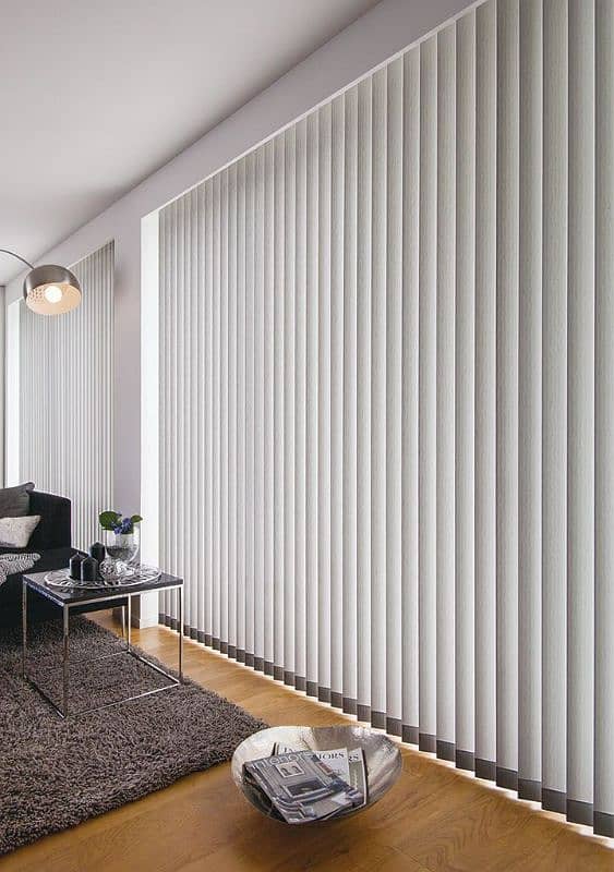 Window Blinds / Zebra, Wooden, Roller, Vertical & Curtain Perdy 11