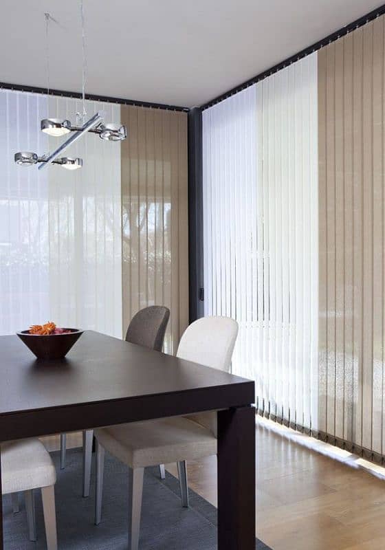 Window Blinds / Zebra, Wooden, Roller, Vertical & Curtain Perdy 13