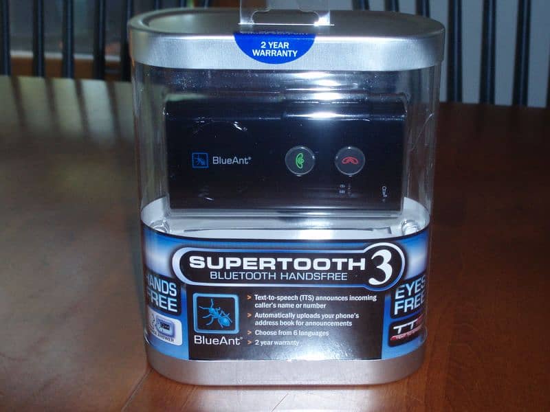 BlueAnt SuperTooth 3 Car BlueTooth HandsFree and SpeakerPhone Device 11