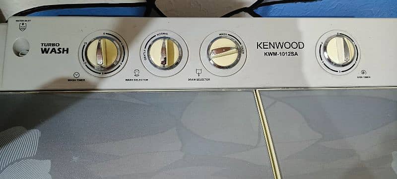 Kenwood Washing Machine KWM-1012 Turbo Wash Semi Automatic 1