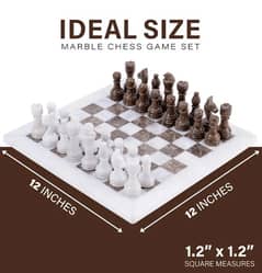Claasical Marble Chess Board / Export Quality