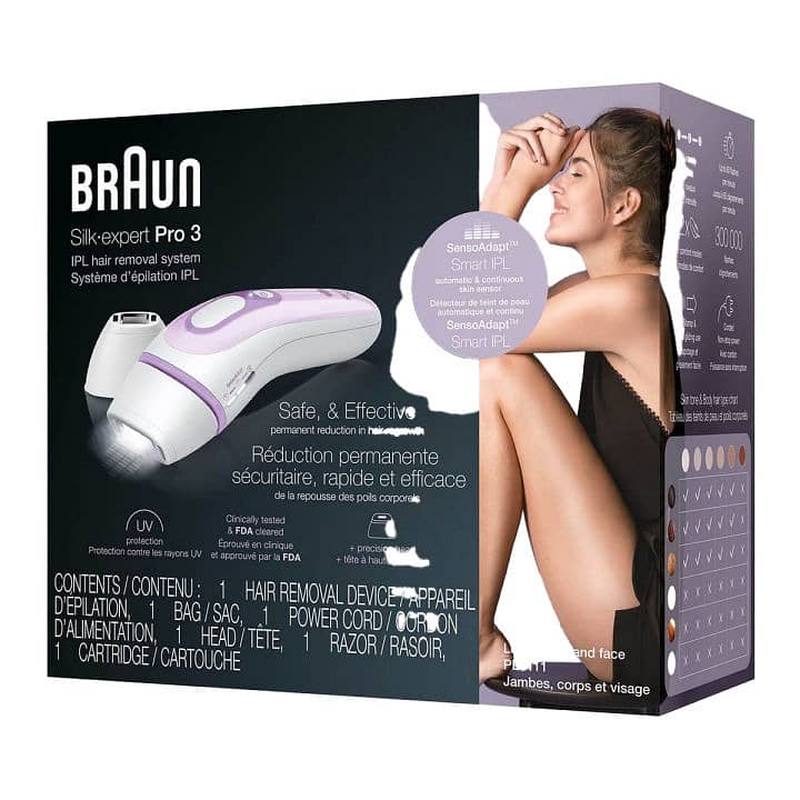 IPL Hair Removal / Braun Silk Expert Pro 3 / Hair Removal 2