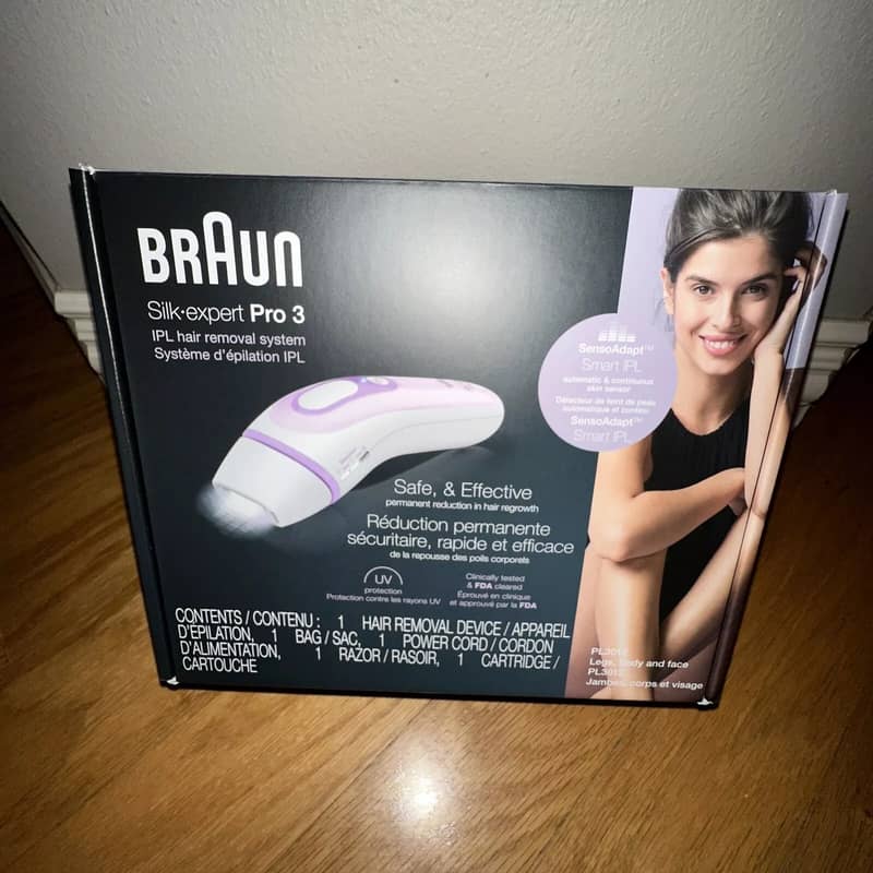 IPL Hair Removal / Braun Silk Expert Pro 3 / Hair Removal 5