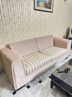 5 seater sofa with centre table