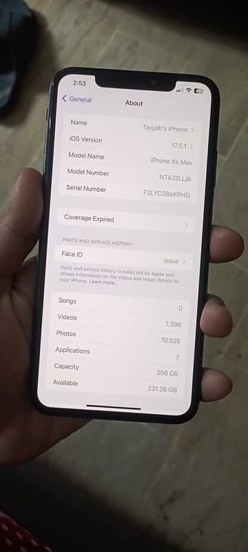 iphone  xs max 256gb pta approved 1