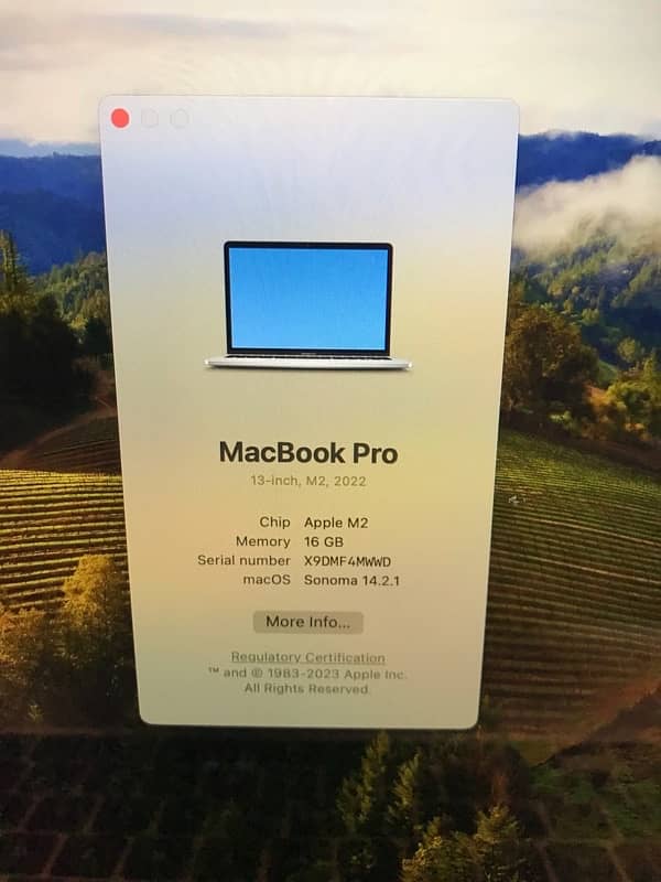 Apple M2. . Pro. 2022/13”/16 gb/Macbook for sale 6