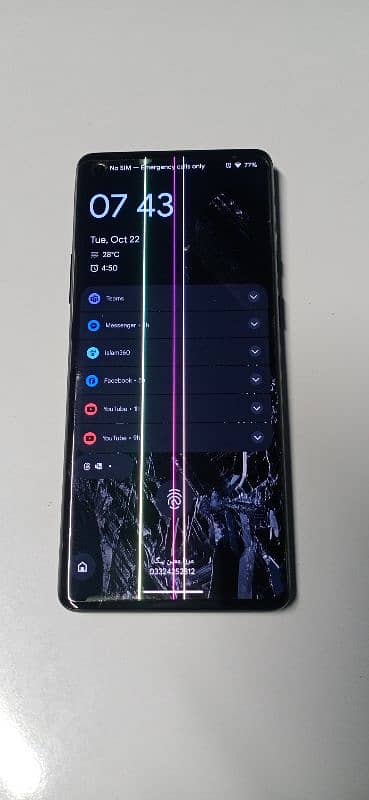 OnePlus 8 Pro - Scratchless Condition | 3 Lines on Display 2