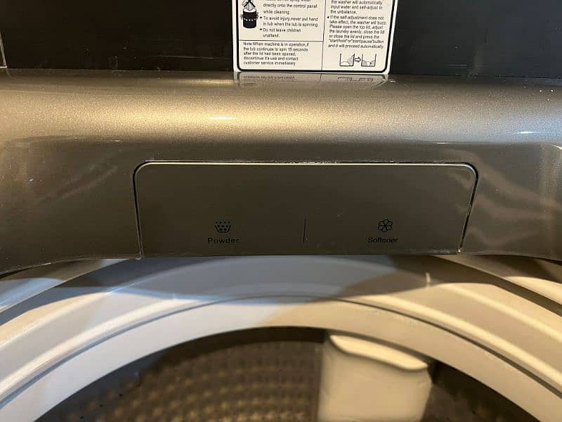 Haier fully automatic washing  machine 10